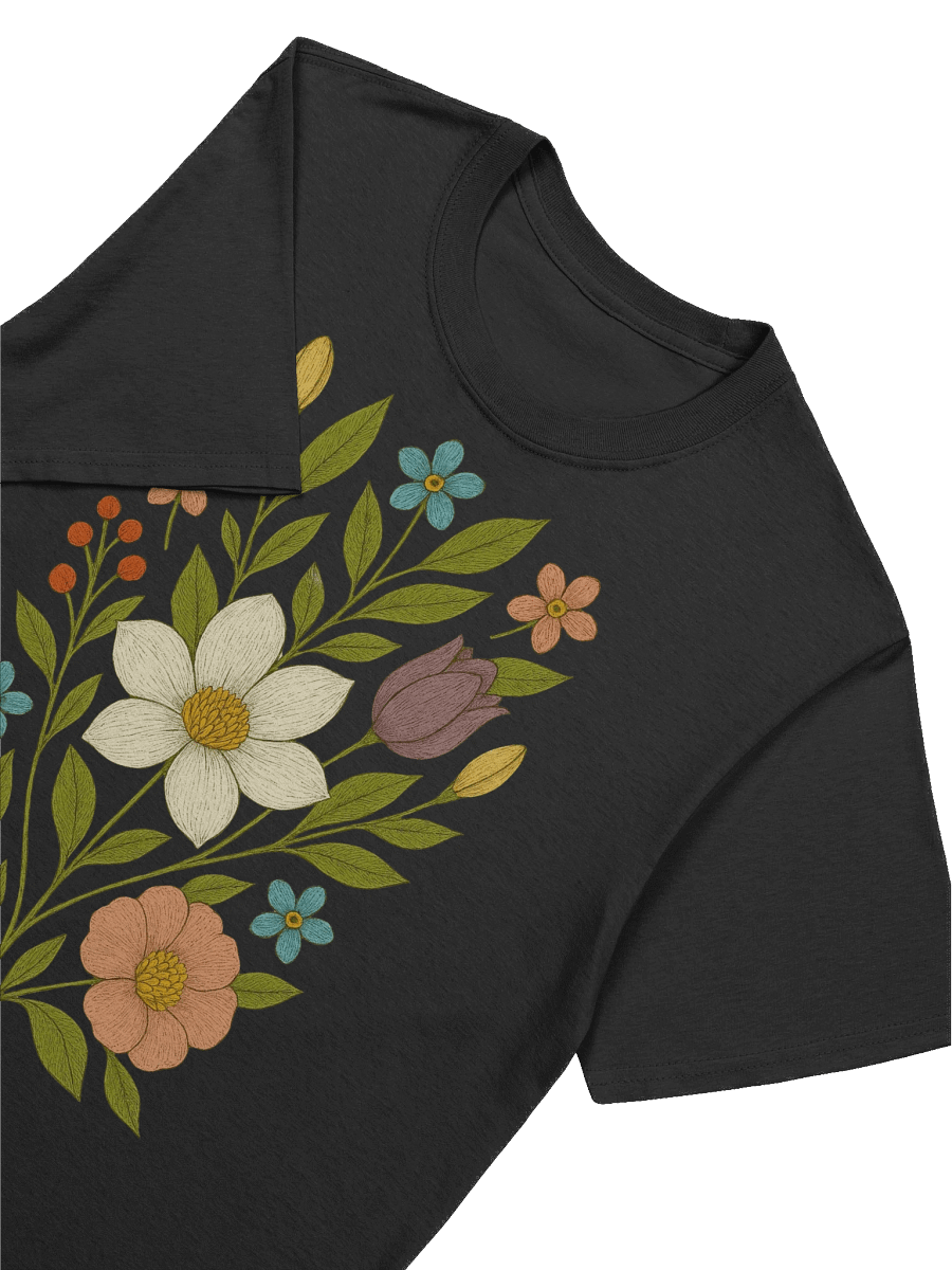 🌼 "Harmony in Nature T-Shirt – Peaceful Butterfly & Flower Calm Tee" product image (99)