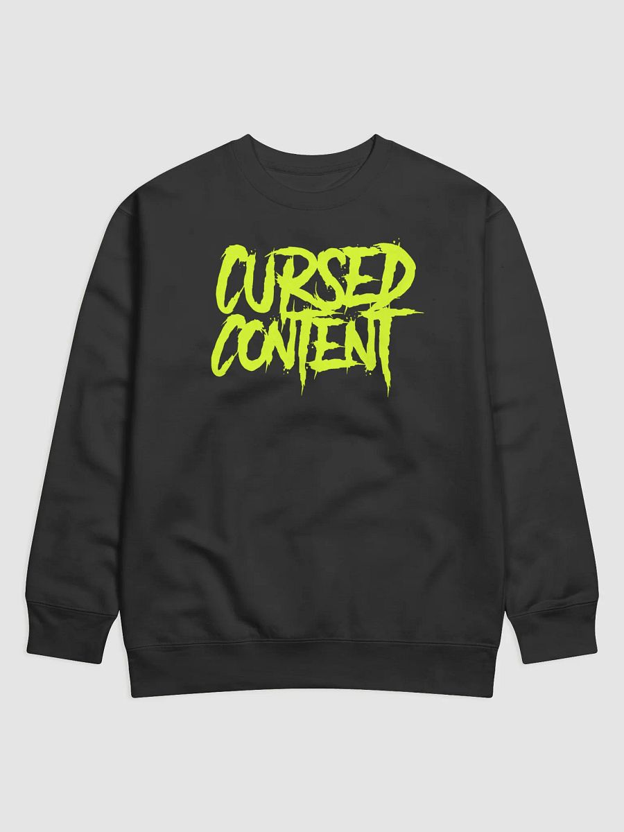 Official Premium Cursed Content Heritage Sweatshirt product image (1)