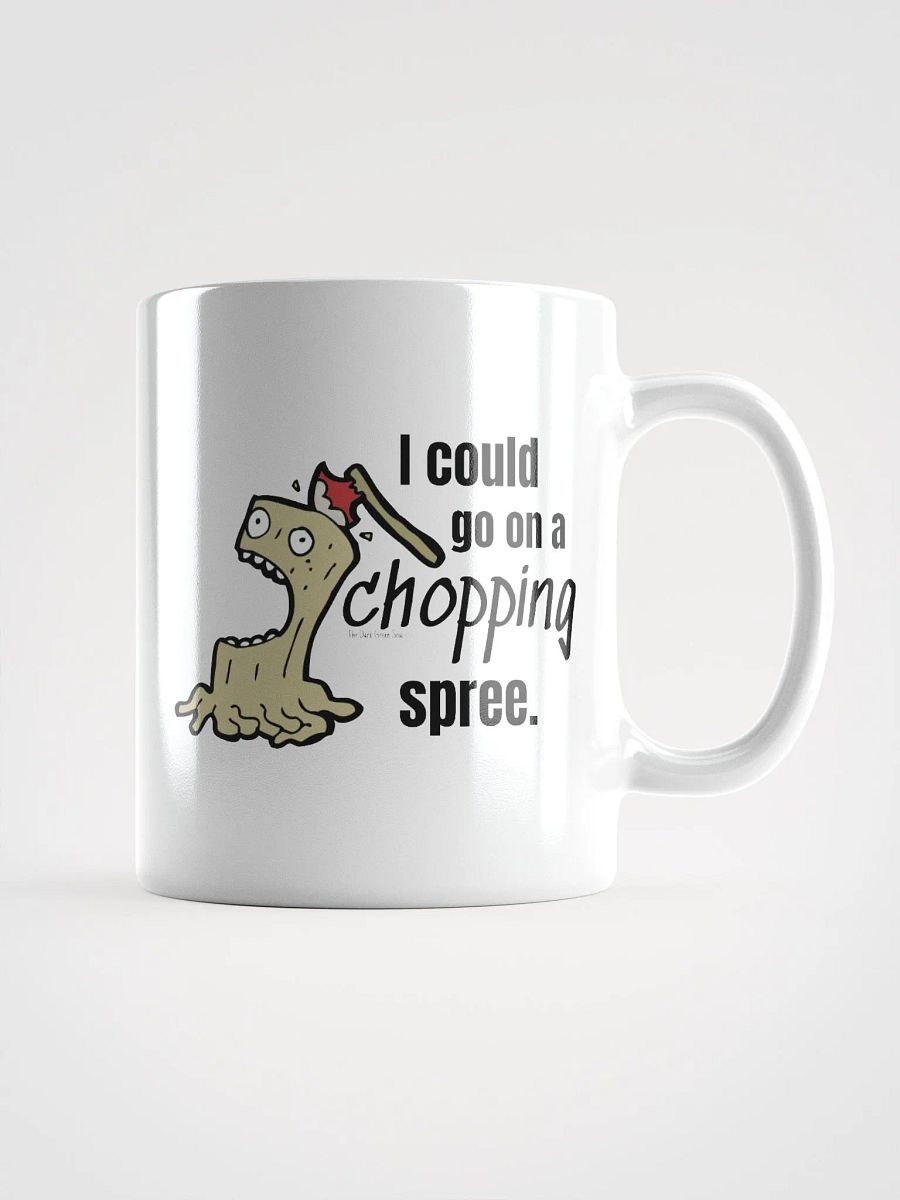 Chopping Spree Black - Small Print Mug product image (1)