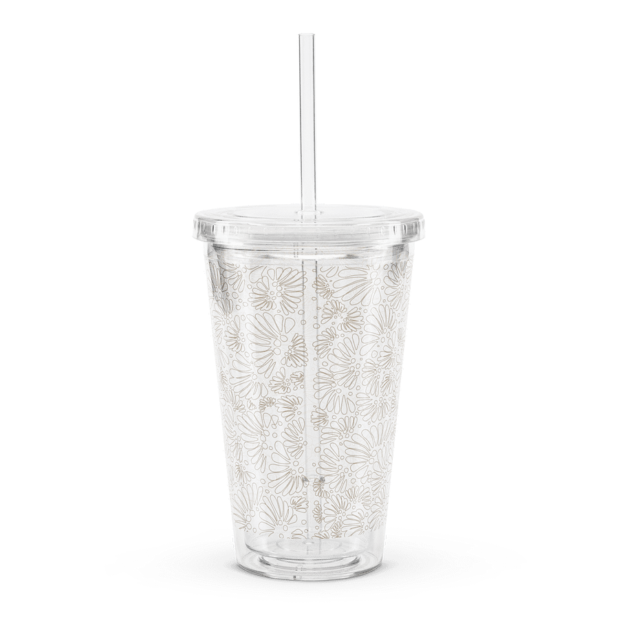 Floral Talavera Cold Cup Tumbler product image (2)