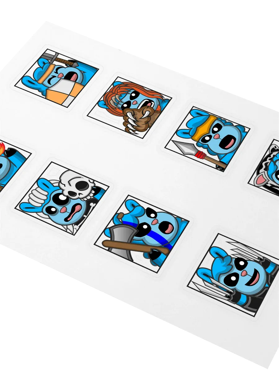 MrLlamaSC Sticker Sheet product image (2)