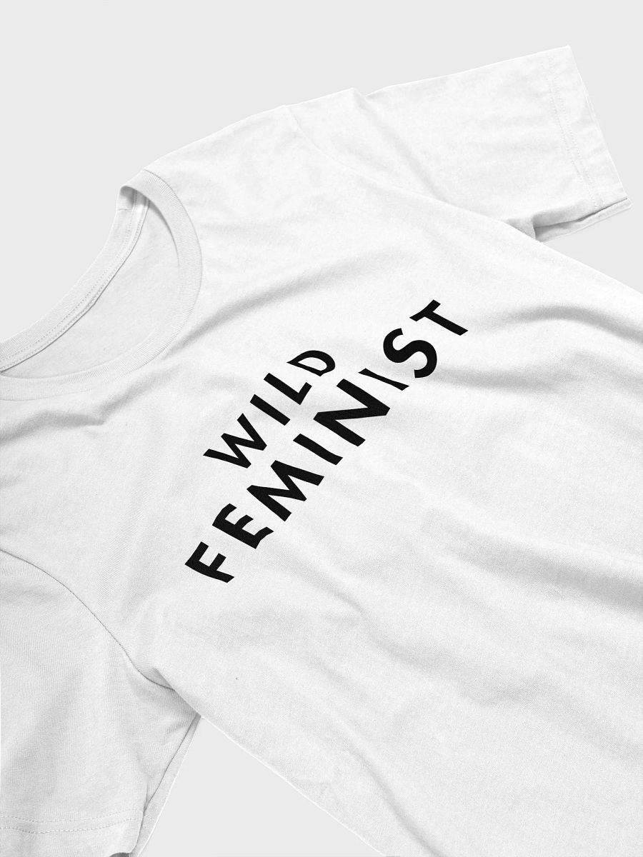 Wild Feminist Minimalist Fitted Tee. product image (3)
