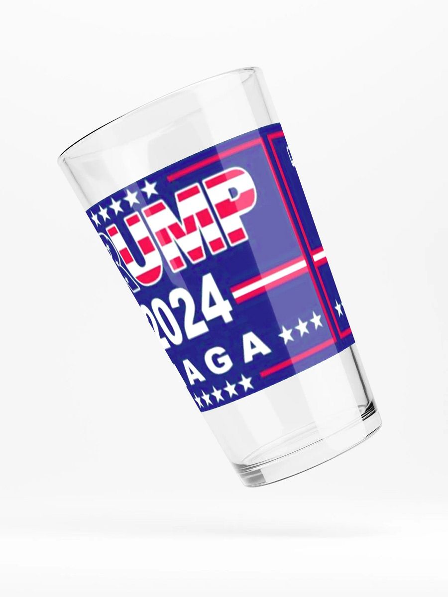 Patriotic Trump 2024 MAGA Shaker Pint Glass product image (4)