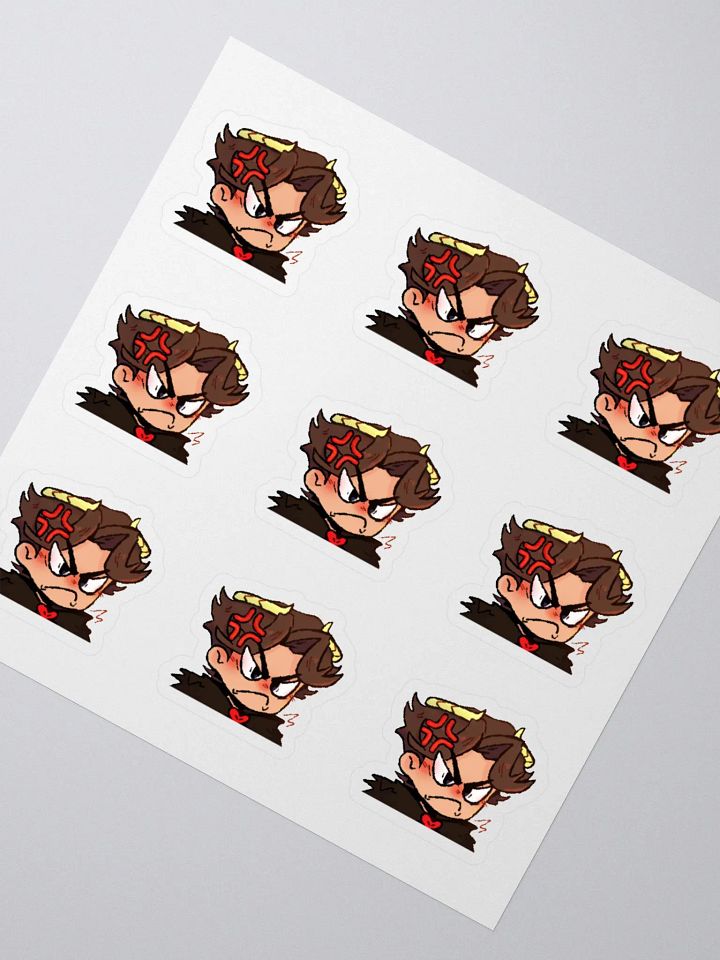 Nukeri Emote Sticker Set - 9x Angry product image (6)