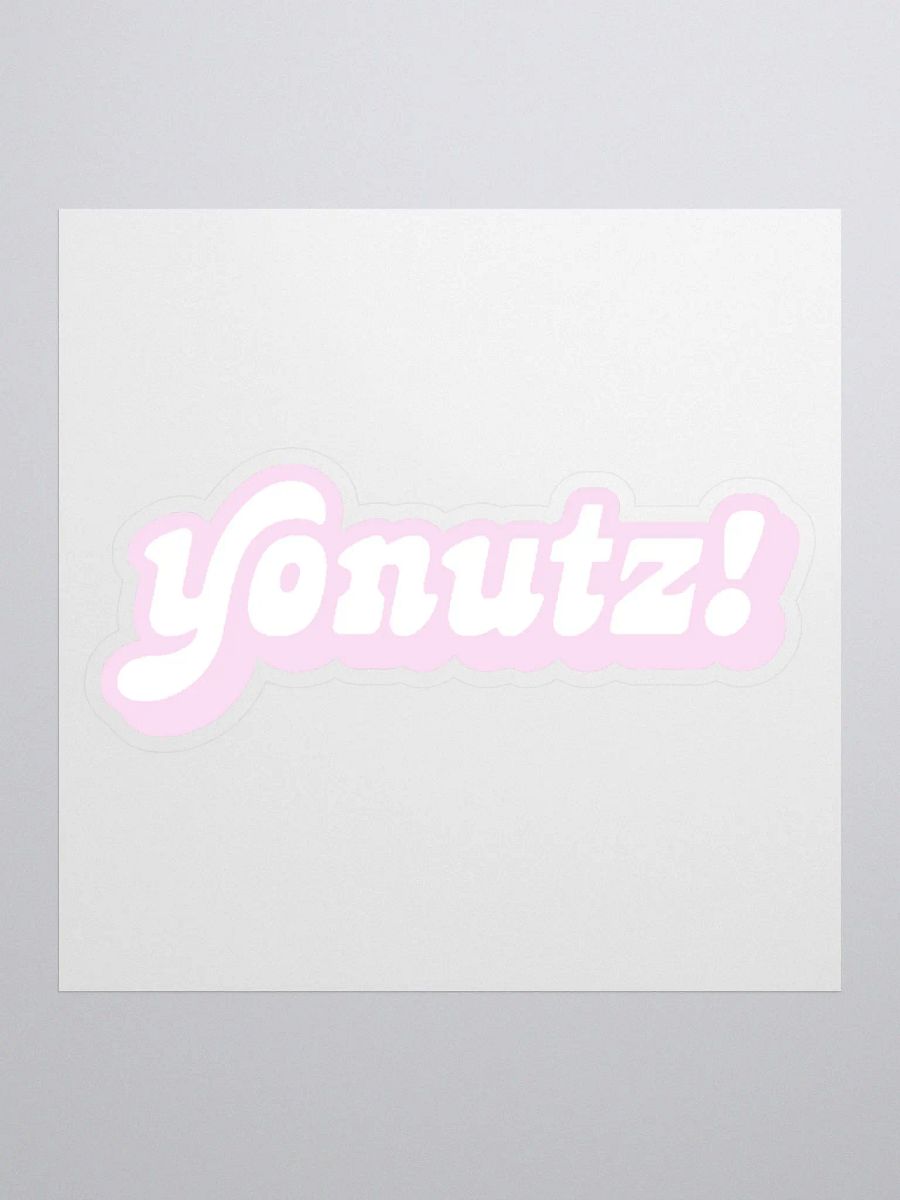 Yonutz! Sticker product image (1)