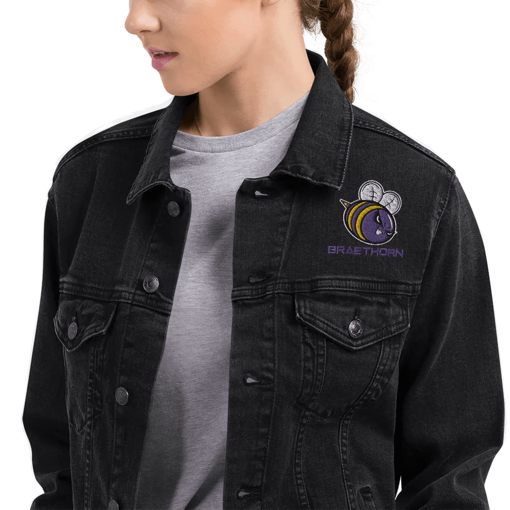 RGBee Embroidered Denim Jacket product image (1)