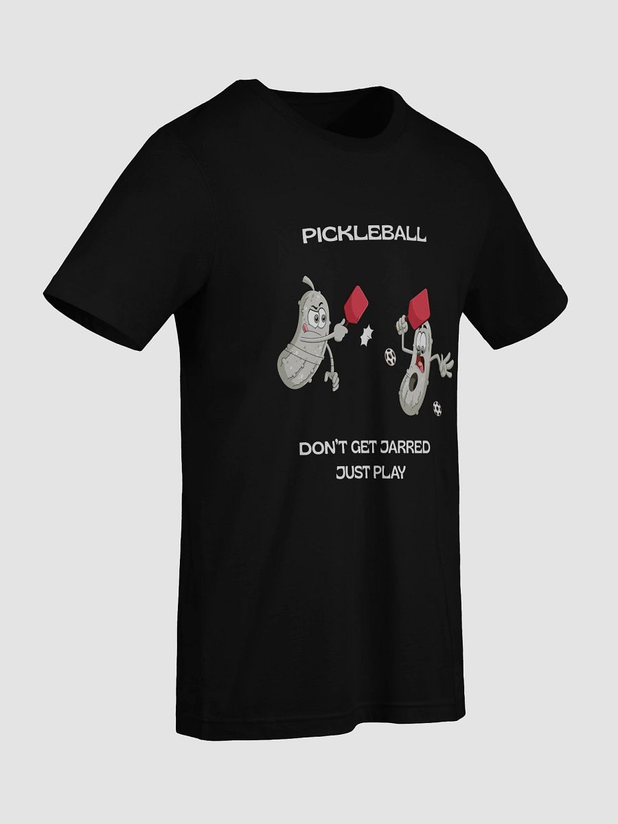 Pickleball Don't Get Jarred Just Play Supersoft T-Shirt product image (90)