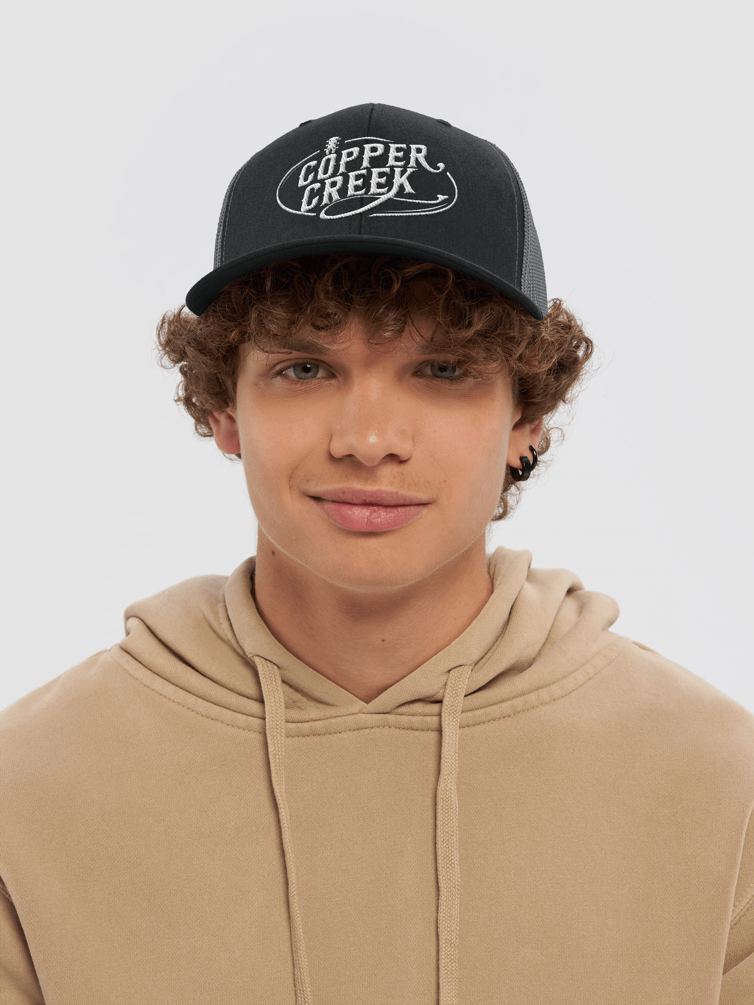 Coper Creek Trucker Hat 0- White Logo product image (5)