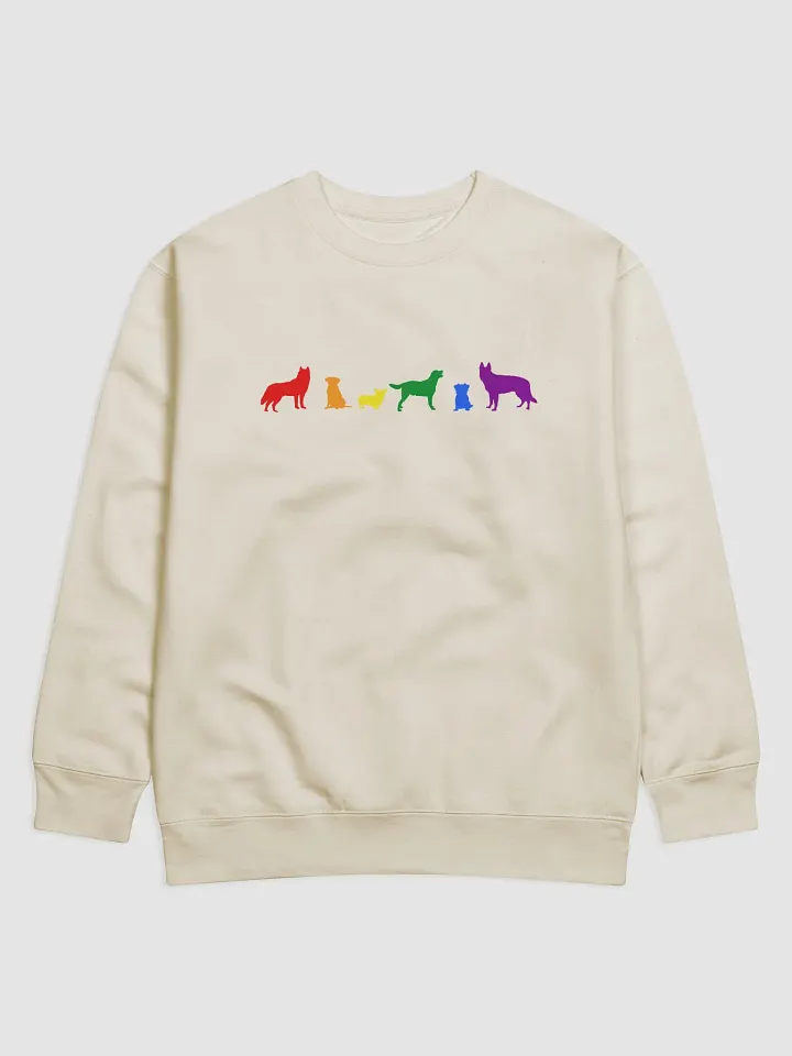 Rainbow Pride Dogs Long Sleeve product image (1)