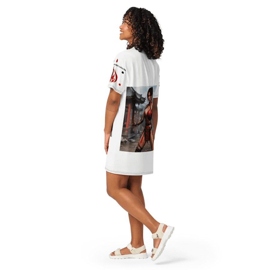 LET GET COOKIN SAVAGE BADDIE DT SHIRT DRESS product image (11)