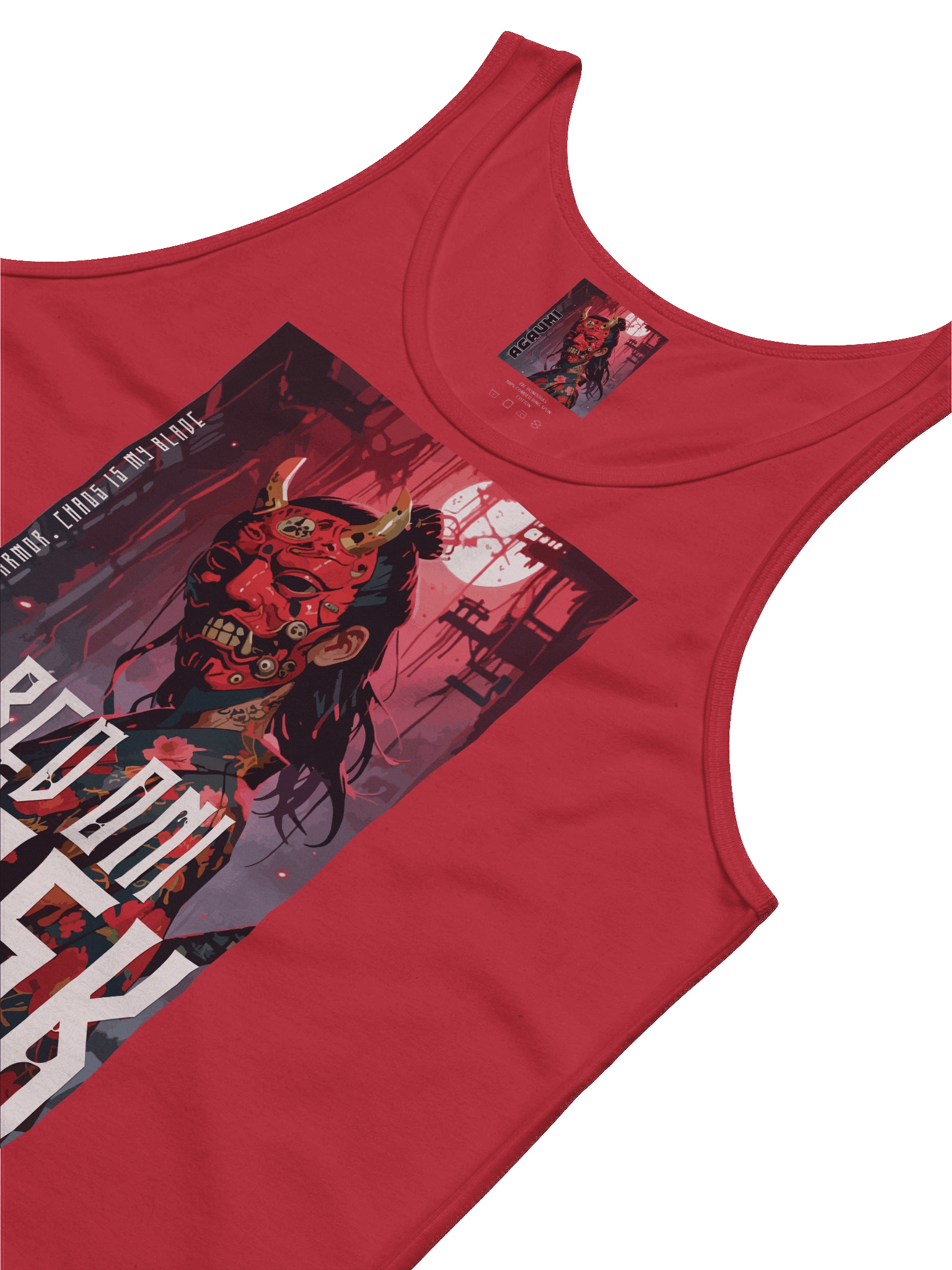 Moonlit Enigma Red Mask Tank product image (21)