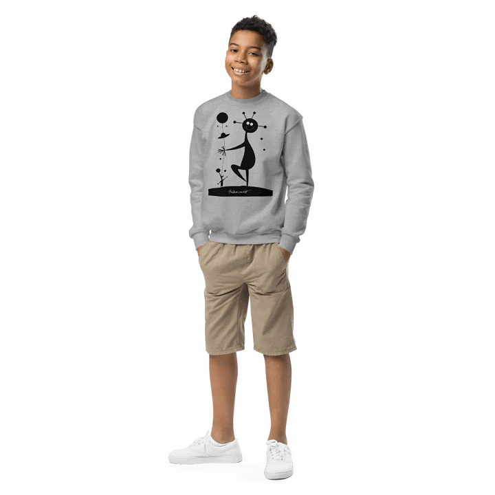Gildan Youth Crew Neck Sweatshirt product image (1)