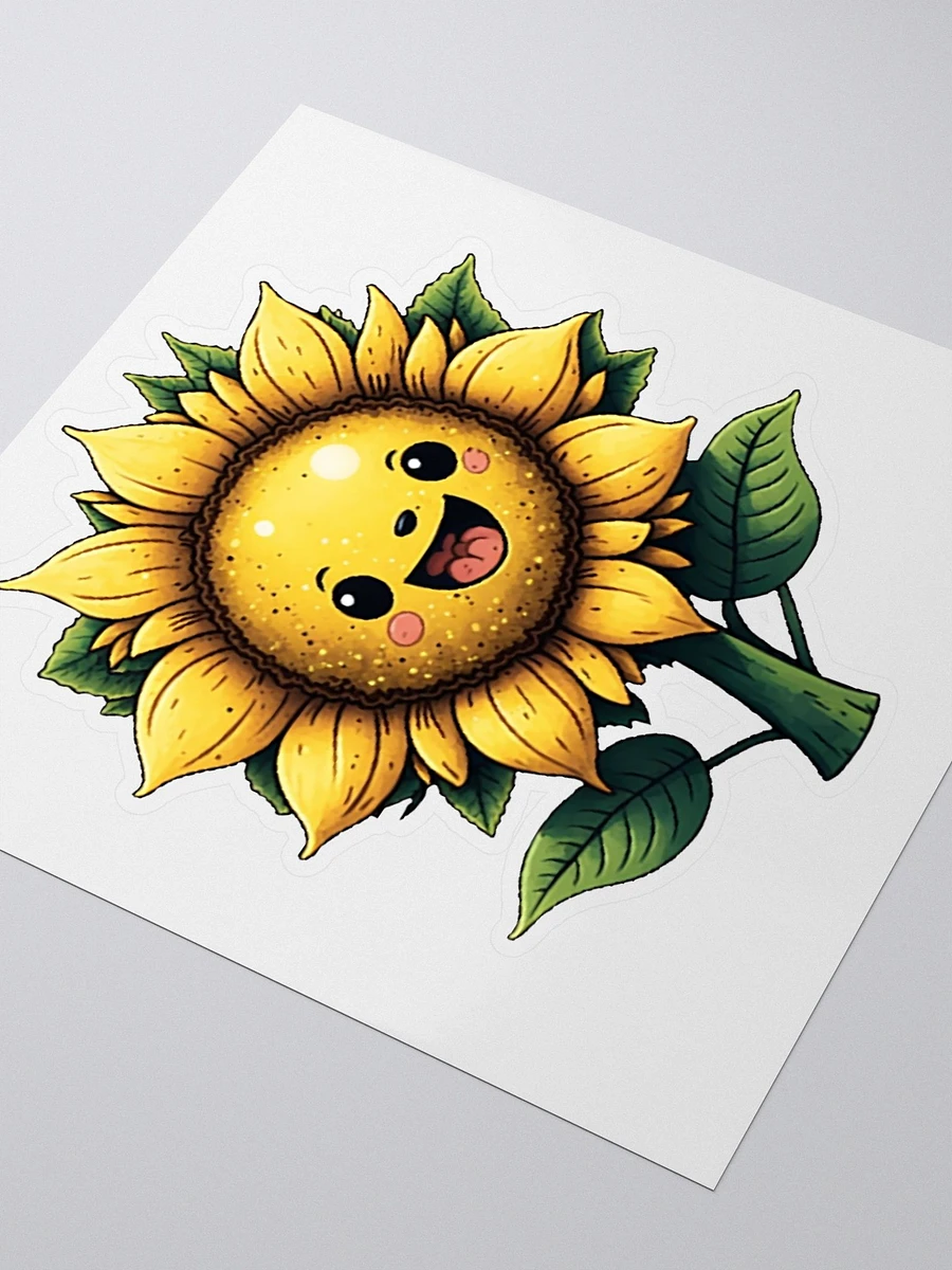 Happy Little Sunflower Sticker product image (7)