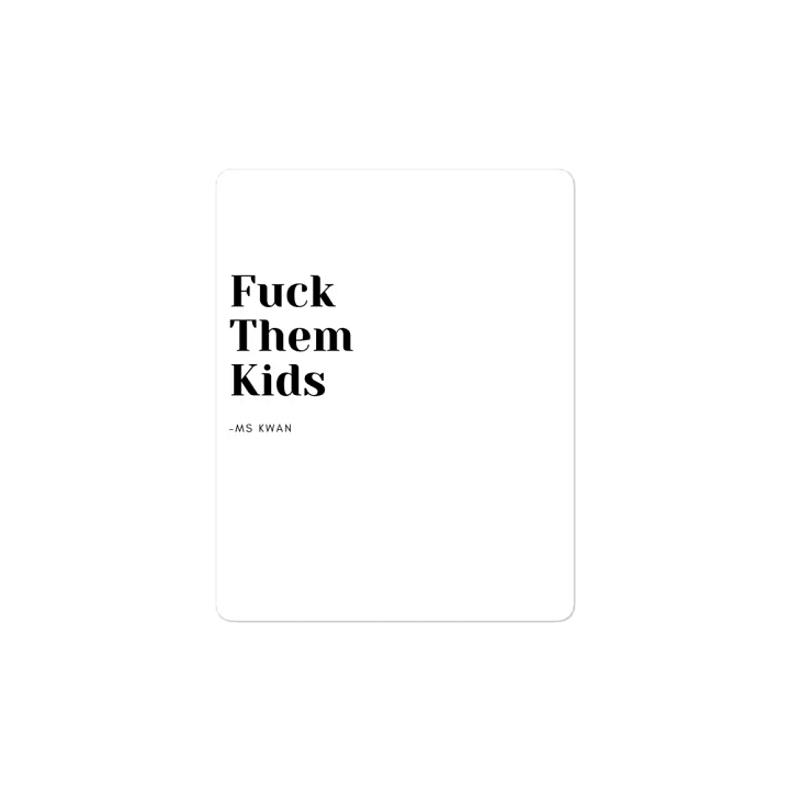 F Them Kids Magnet product image (2)
