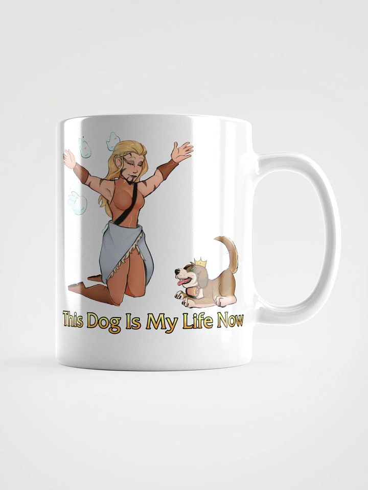 Cursed Edition - This Dog Is My Life Now - Glossy White Mug product image (1)