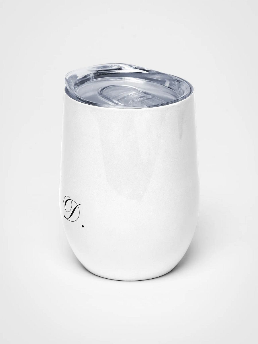 D. Dotted Elegance minimalistic Wine Tumbler product image (5)