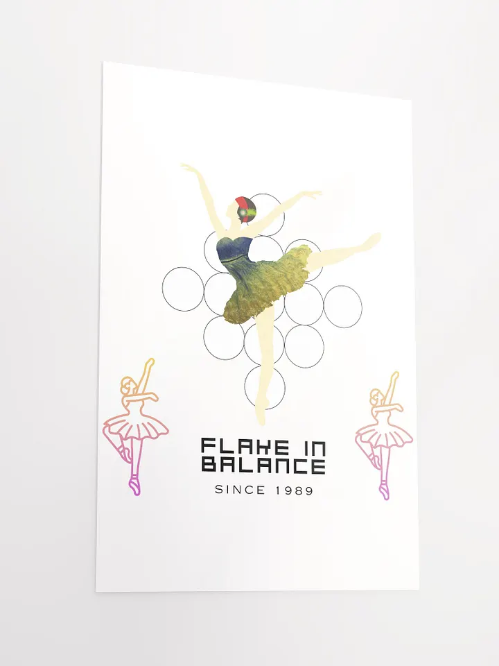 Flake in Balance Enhanced Matte Paper Poster (in) product image (2)