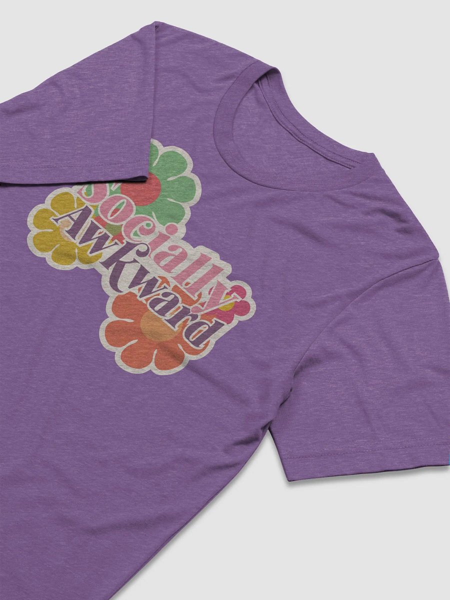 Socially Awkward Unisex Tri-Blend T-Shirt product image (3)