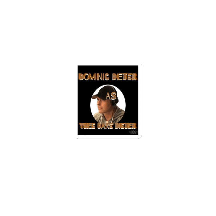 Dominic Dieter As Thee Dare Dieter 03 - Die-Cut Magnets product image (1)