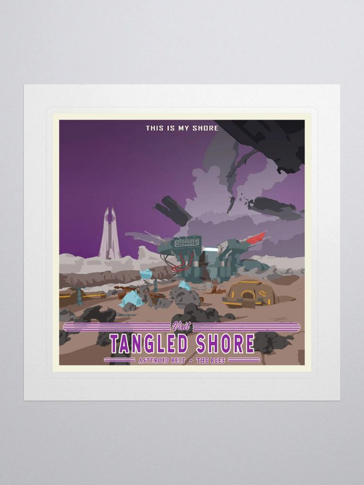 Tangled Shore Sticker product image (2)