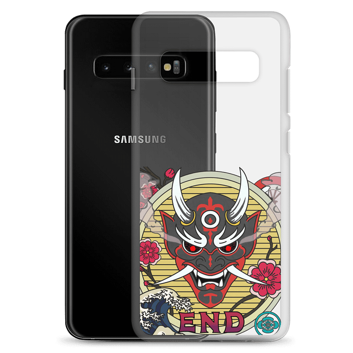 Demon Mask Zen Samsung® Clear Case product image (2)