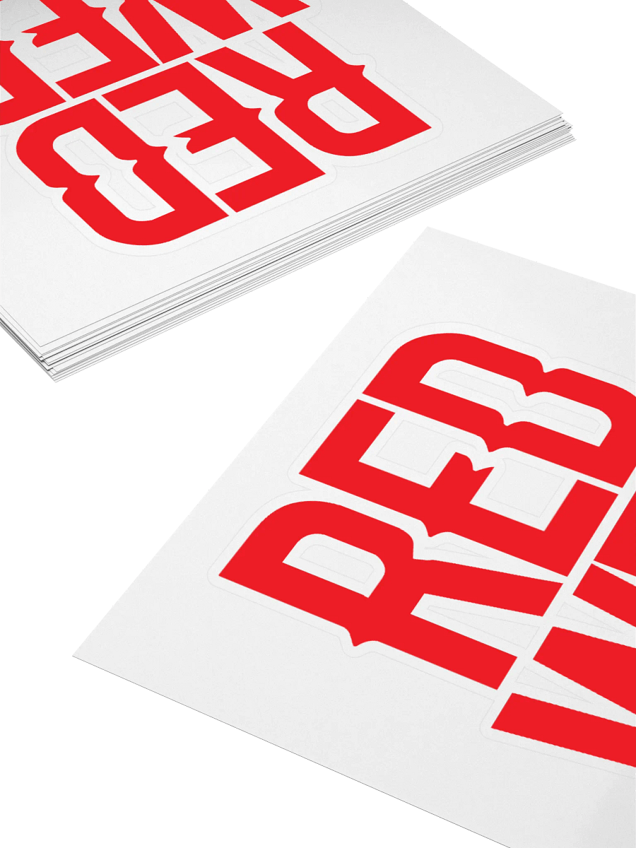 Red Web Sticker product image (10)