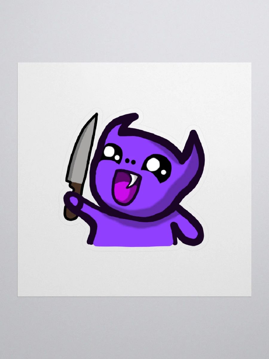 Stabby Jeffrey Sticker product image (2)