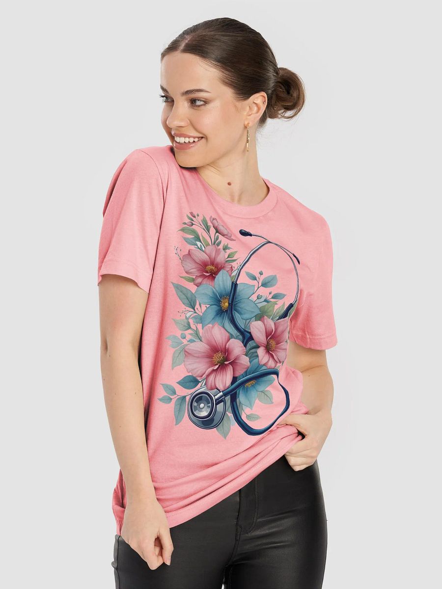 Nurse Floral Medic Harmony T-Shirt product image (82)