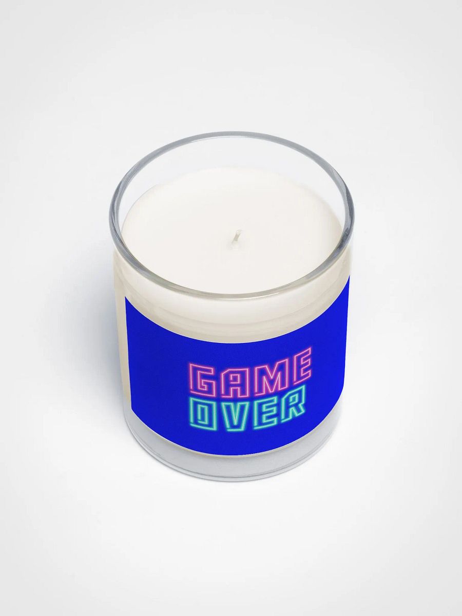Neon Game Over Soy Wax Candle product image (3)