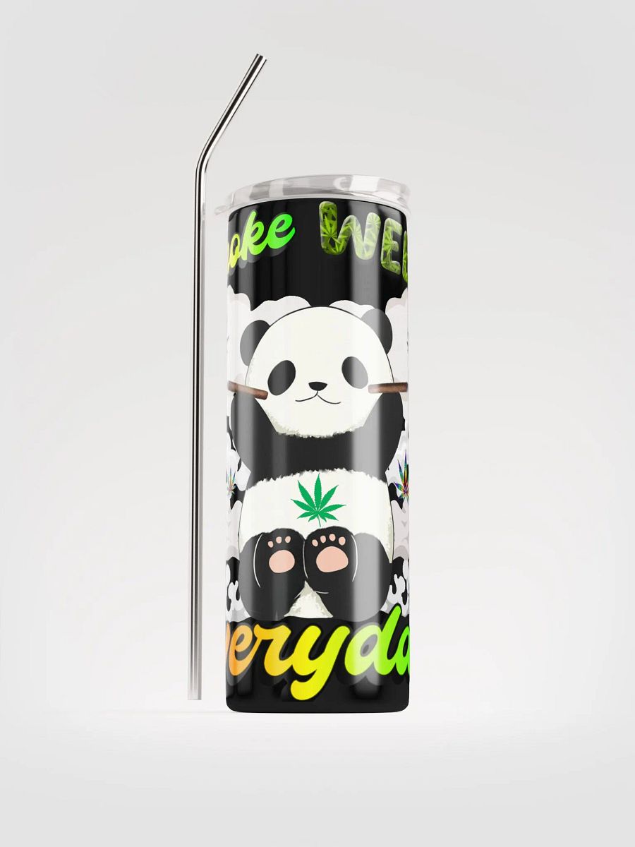 Smoke Weed Everyday Tumbler w/ Straw product image (1)
