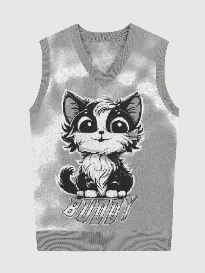 Buddy Knitted V-Neck Vest 25 product image (5)