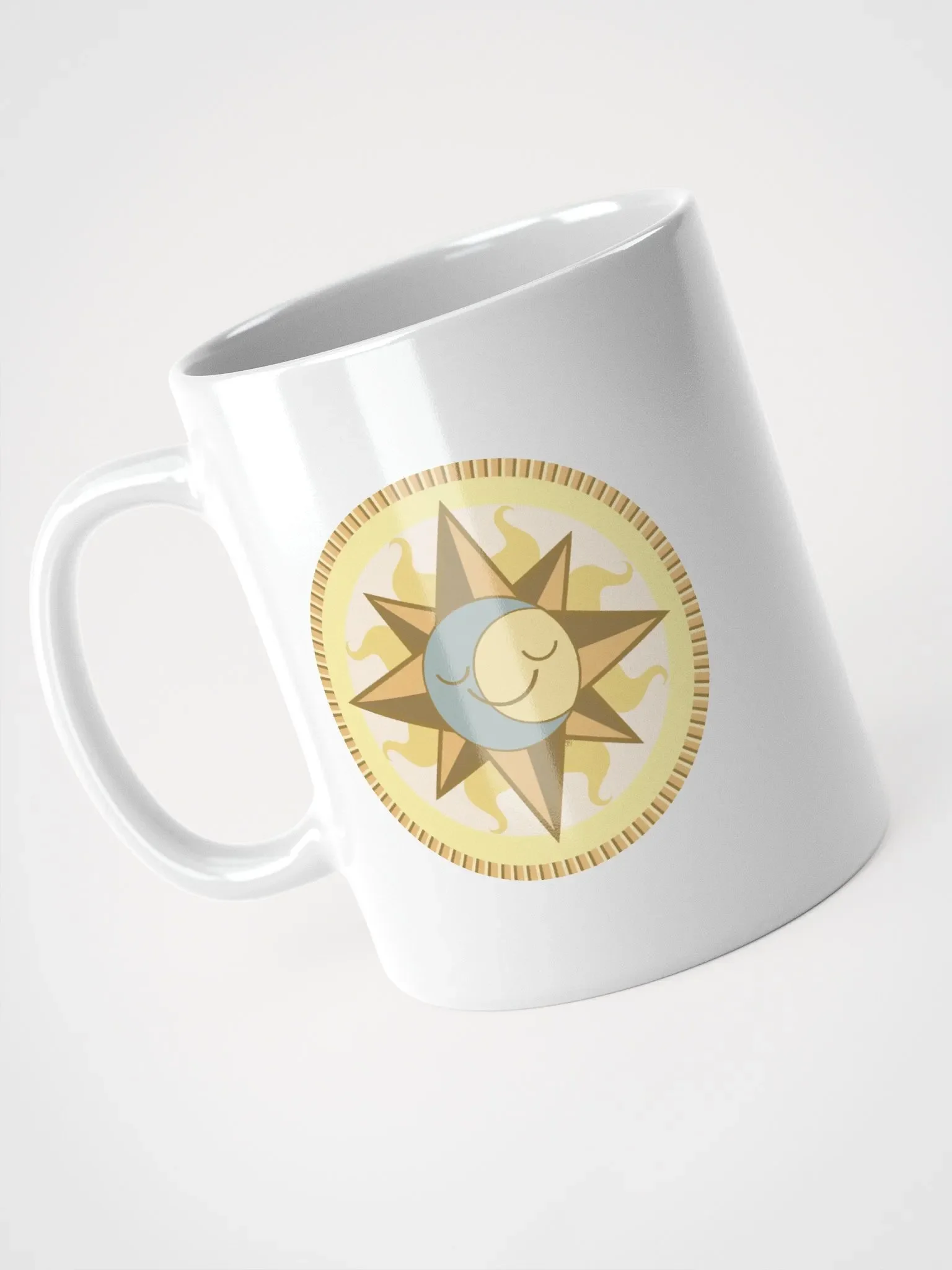 Coin of Temptation [Light] - White Mug product image (3)