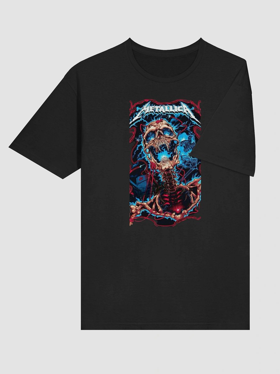 Metallica T-Shirt - Ride the Lightning Electric Skull Art product image (4)