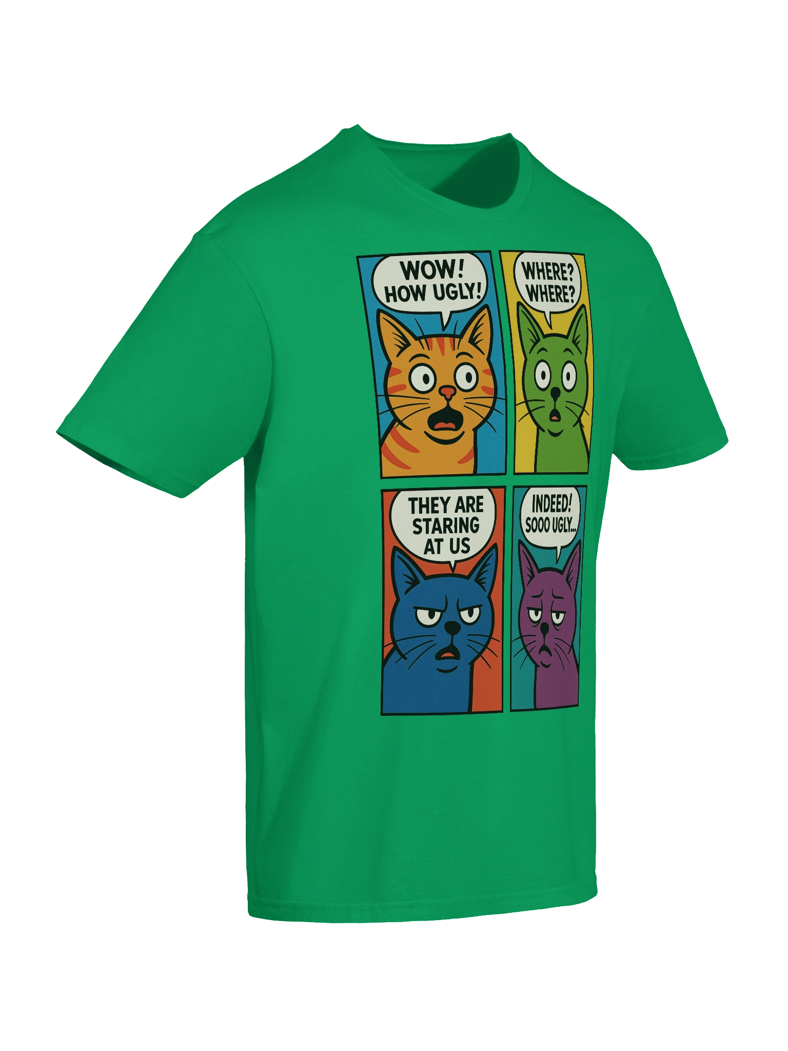 No halo cats pop art tee product image (82)