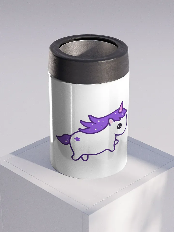 Uwu Unicorn Stainless Steel Koozie product image (1)