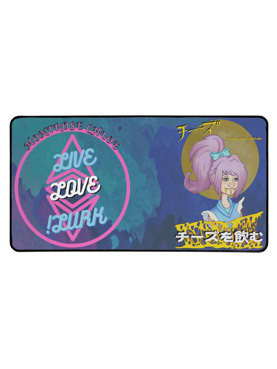 LIVE LOVE !LURK Desk Mat product image (1)