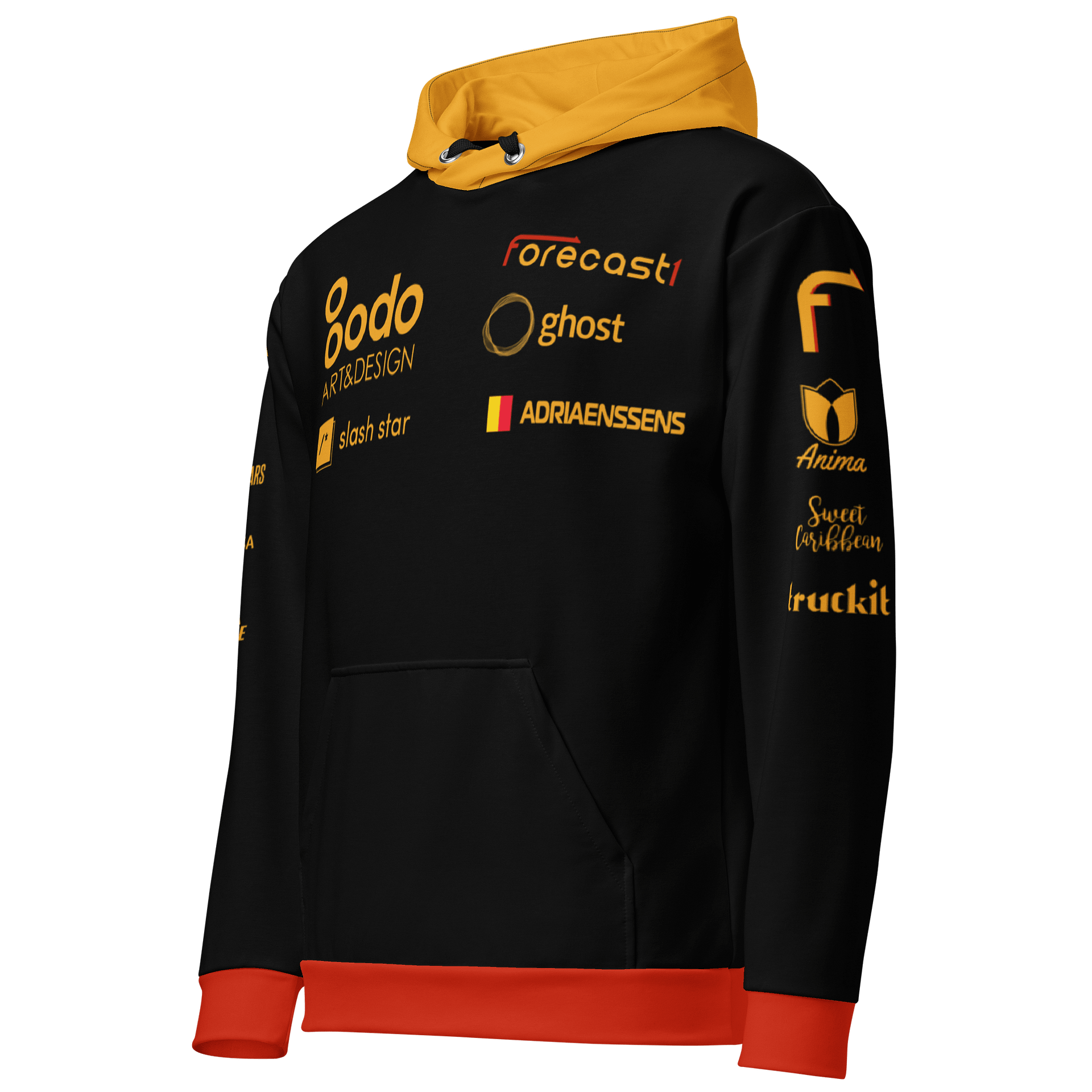 Adriaenssens - Black Hoodie Personalized product image (2)