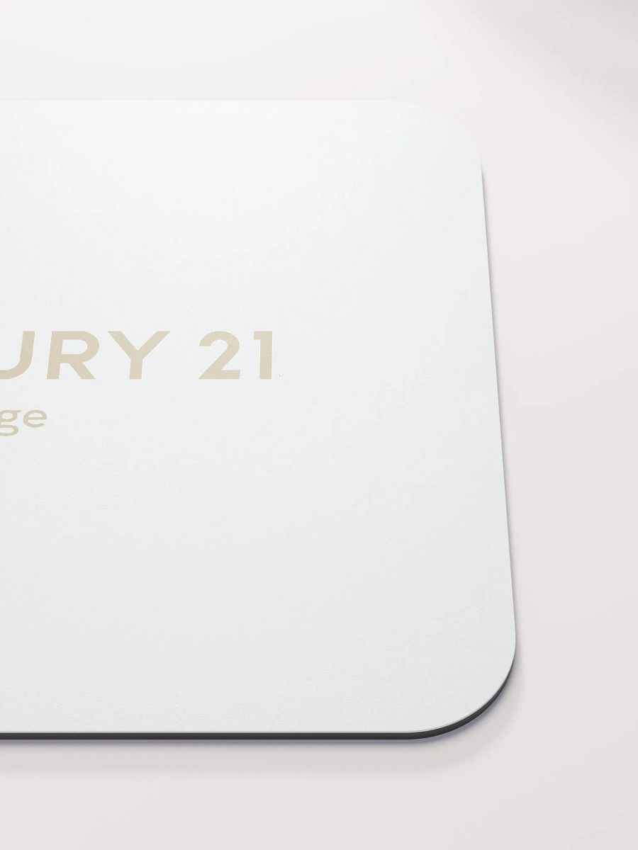 Mousepad - White with Gold Wordmark product image (5)