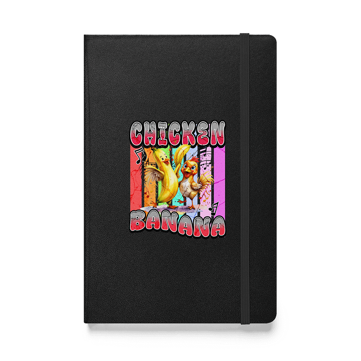 Chicken Banana Musical Hardcover Notebook product image (1)