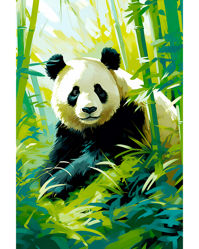 Panda Bear Poster product image (1)