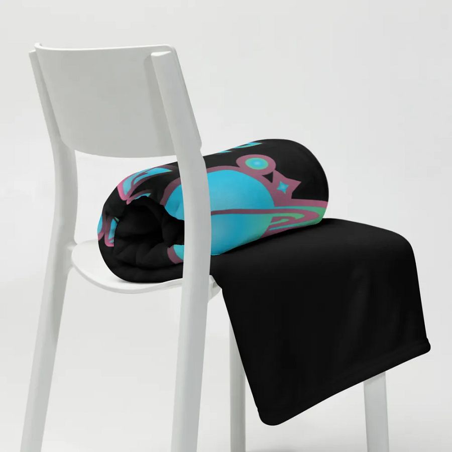Planet Wanderer throw blanket product image (8)