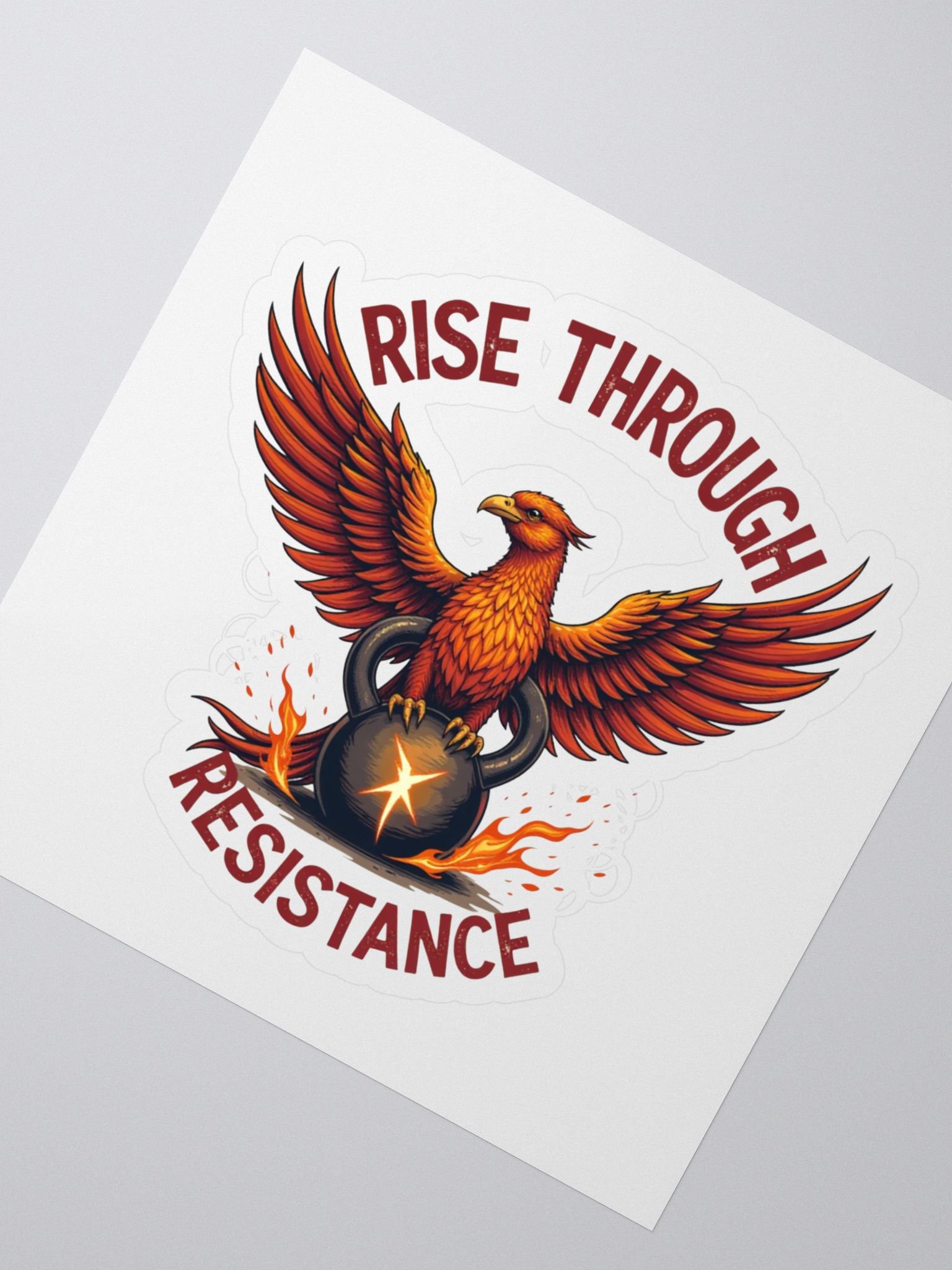 Phoenix Resistance Kiss Cut Stickers product image (2)
