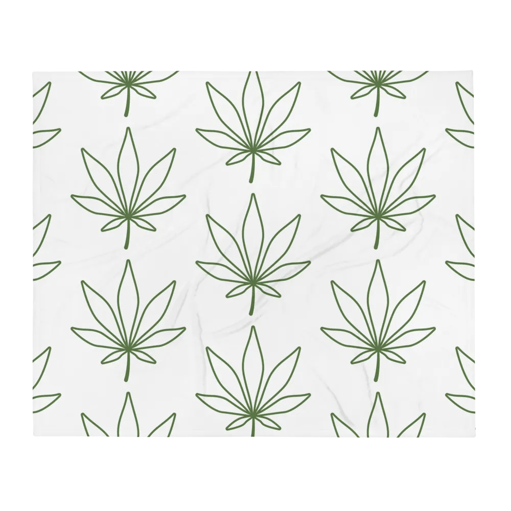 Cannabis Leaf Blanket product image (2)