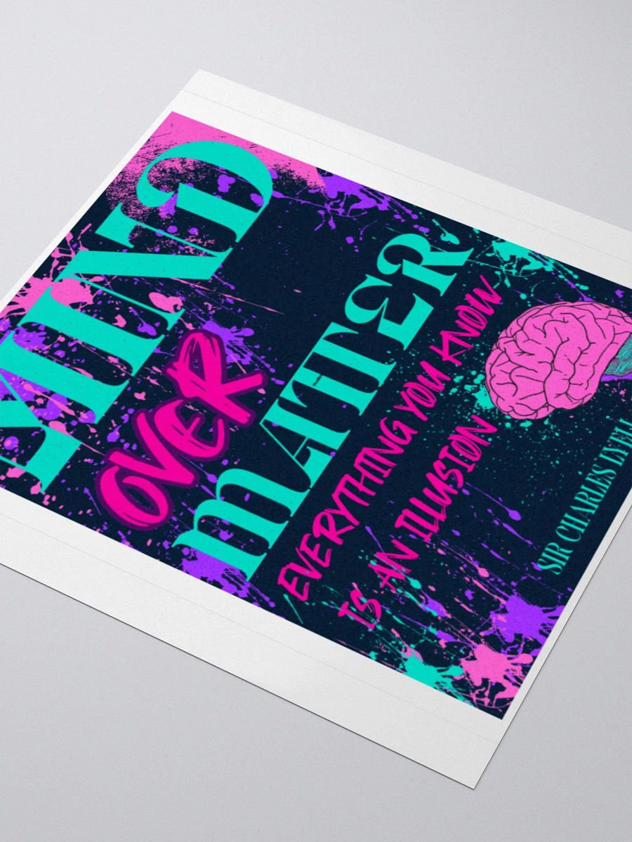 Neon Mind Over Matter Sticker Pack product image (9)