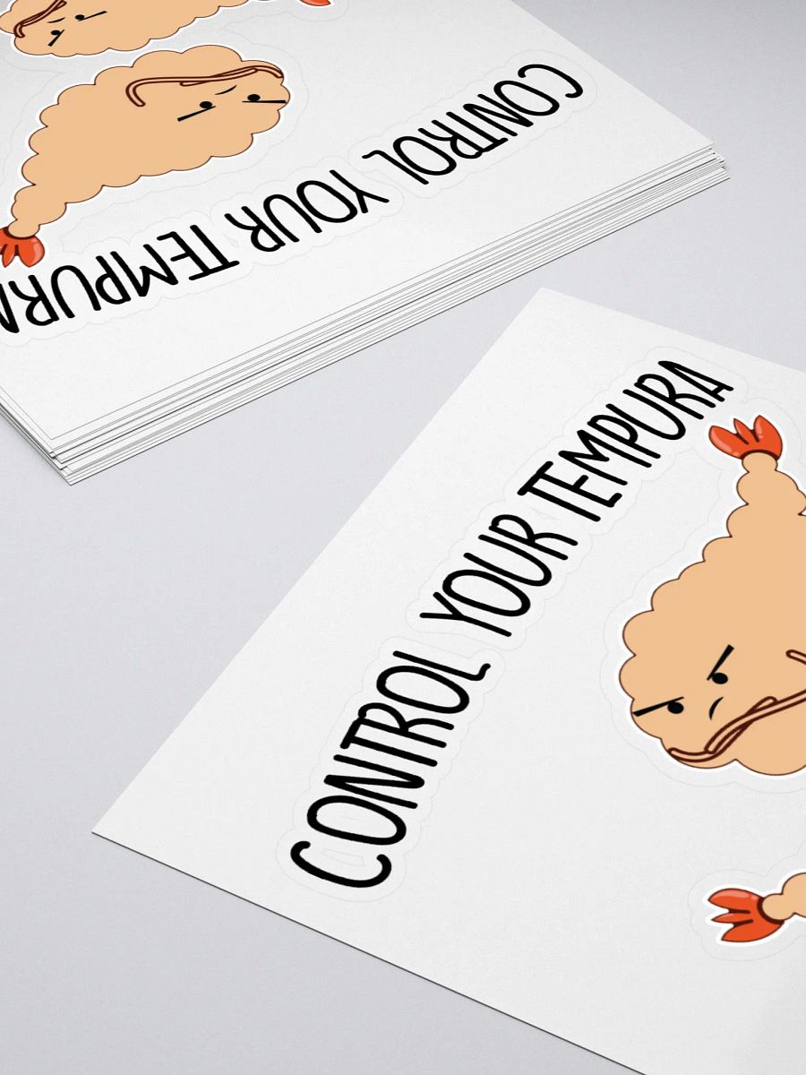 Control Your Tempura Sticker product image (4)