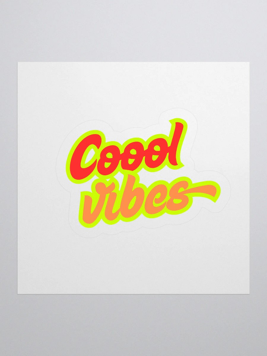 Coool Vibes Stickers product image (1)