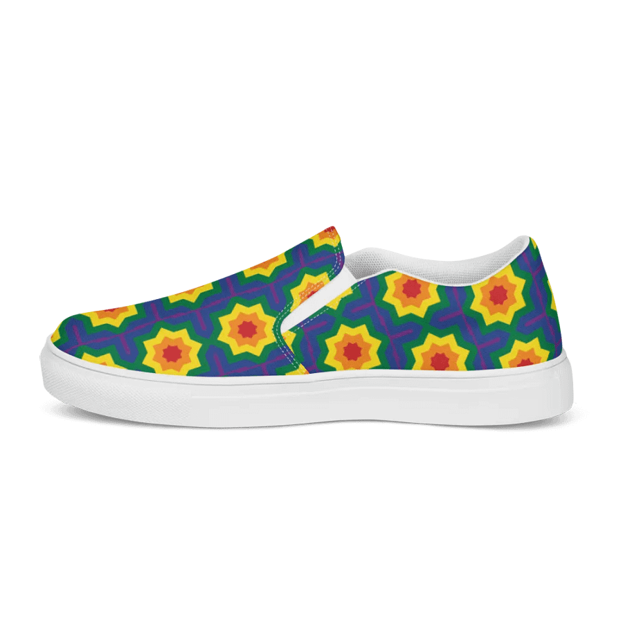 Mens Slip On Canvas - Rainbow (c) product image (10)