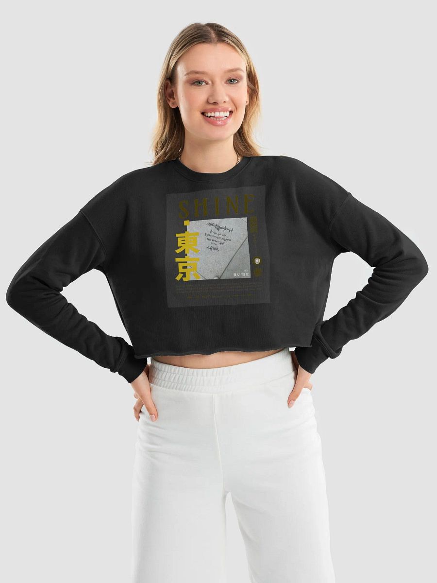 Tokyo Sparkle Fusion Crop Sweatshirt product image (9)