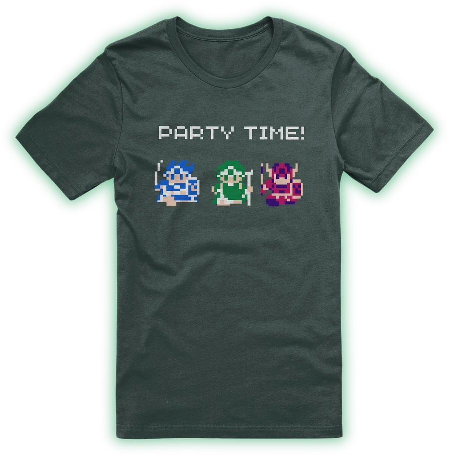 Party Time T-Shirt (8-bit Variation) product image (1)