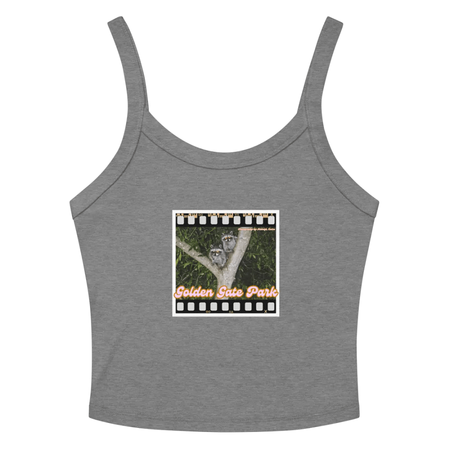 Golden Gate Park Raccoons Ribbed Tank (Assorted Colors) product image (10)